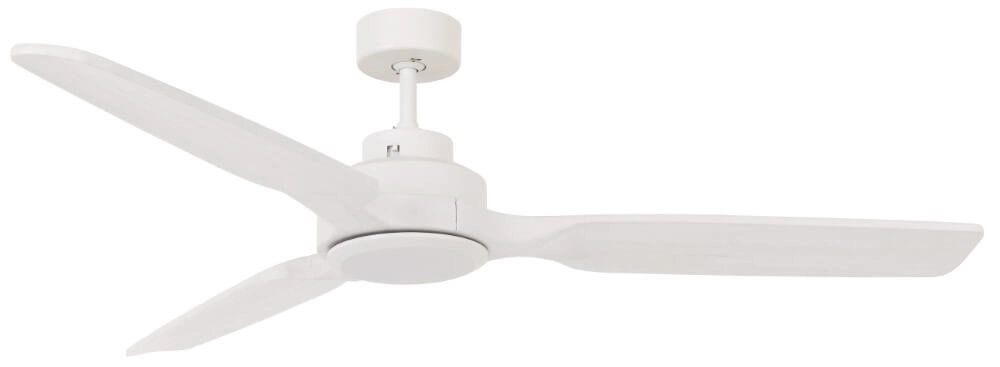 Ceiling fan white wood Shoalhaven Ø 142cm
