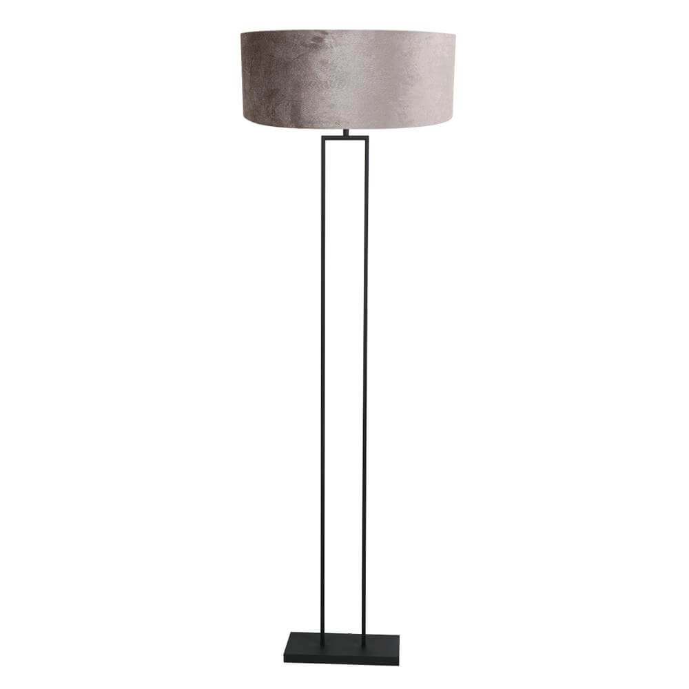 Floor lamp 160cm Stang black with silver cap
