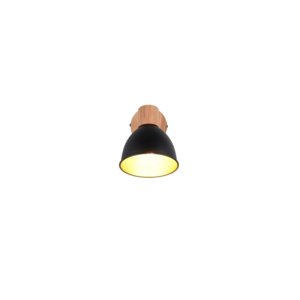 Ceiling lamp Delume Single Black Trio 4017807672237
