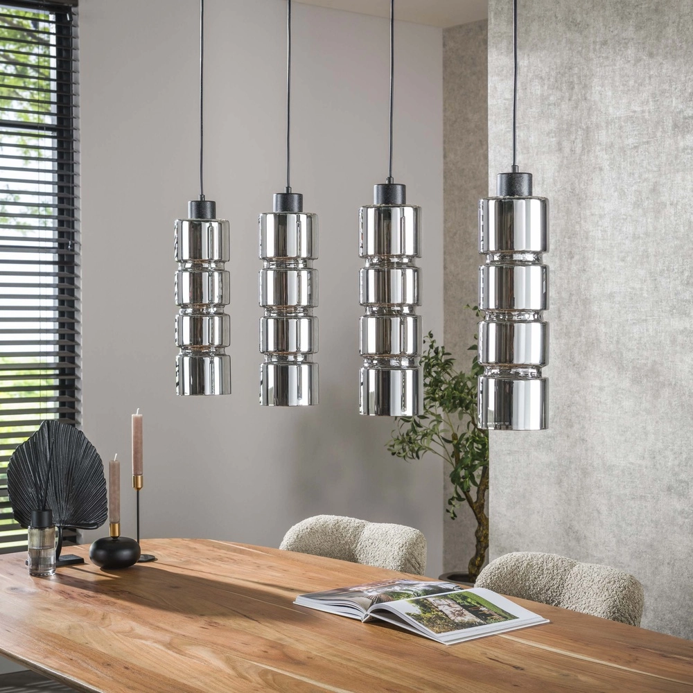 Cylinder pendant lamp Cylinder 4-lights - Ø 12cm Lyora 8716803511965