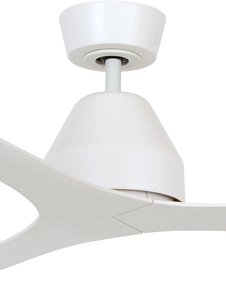 Ceiling fan white without lamp Whitehaven Ø 143cm IP55 Beacon 9333509136439
