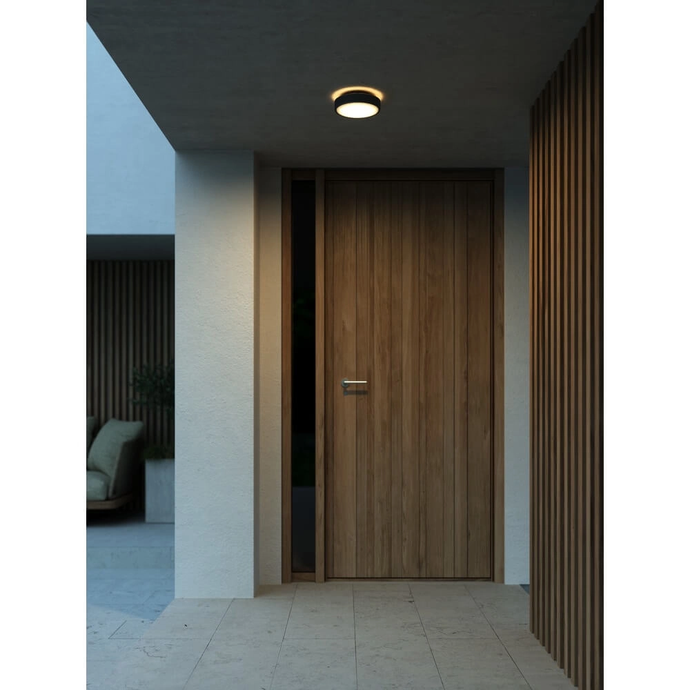 Design wall lamp Oliver black round Nordlux 5704924011009