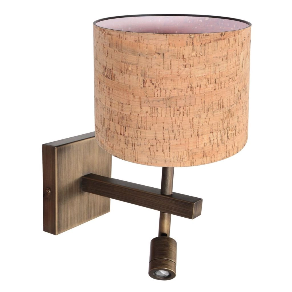 Wall lamp Stang with cork cap
