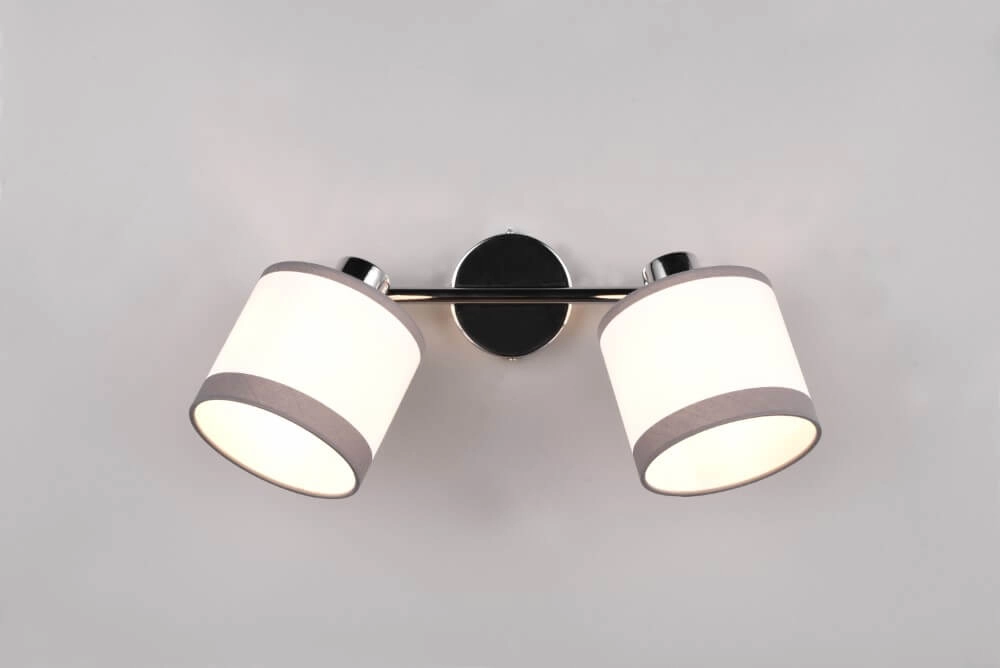 Ceiling light Davos white 2-light Trio 4017807574241
