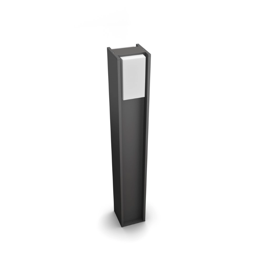 Pedestal outdoor lamp Hue Turaco 80cm anthracite Philips 8718696154489