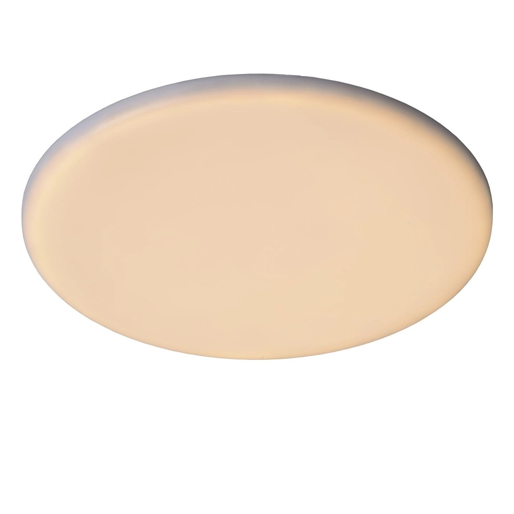 Ceiling light Ceres-Led IP44 black Ø 21,5cm Lucide 5411212281128