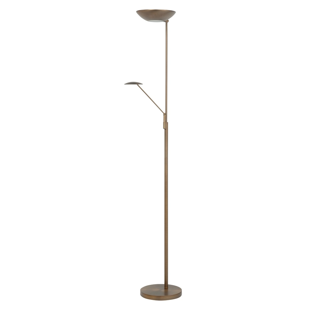 Floor lamp Bilbao classic copper bronze Ø 28cm