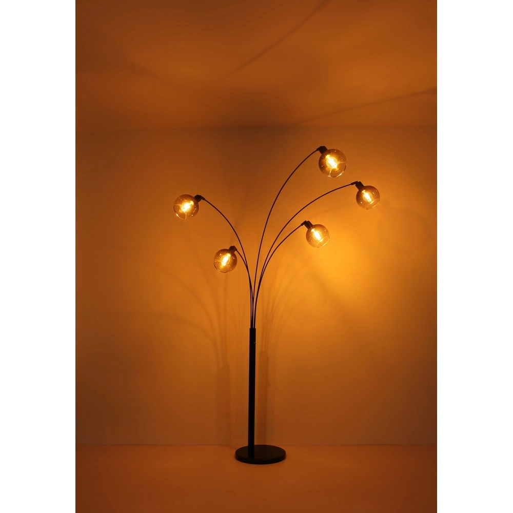 Floor lamp Seymour Black Globo 9007371457229