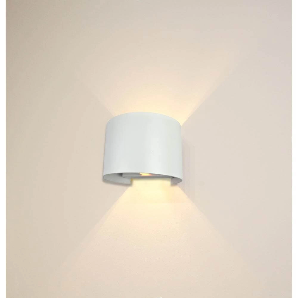 Surface-mounted spot Gyro white