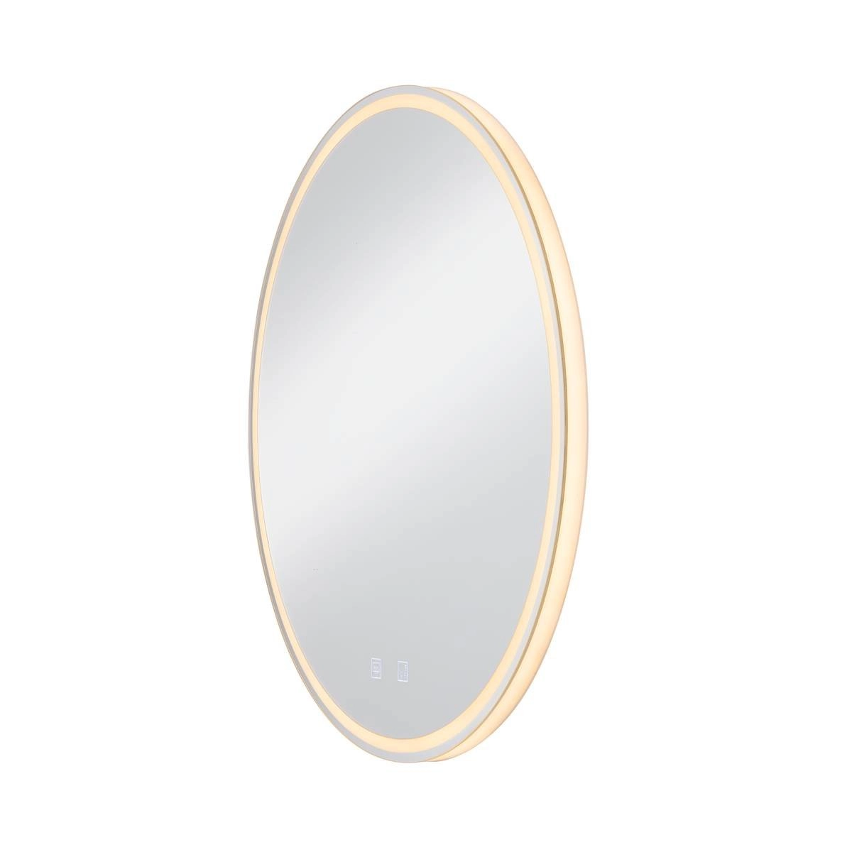 LED mirror lamp Trukko Chrome - Ø 60cm
