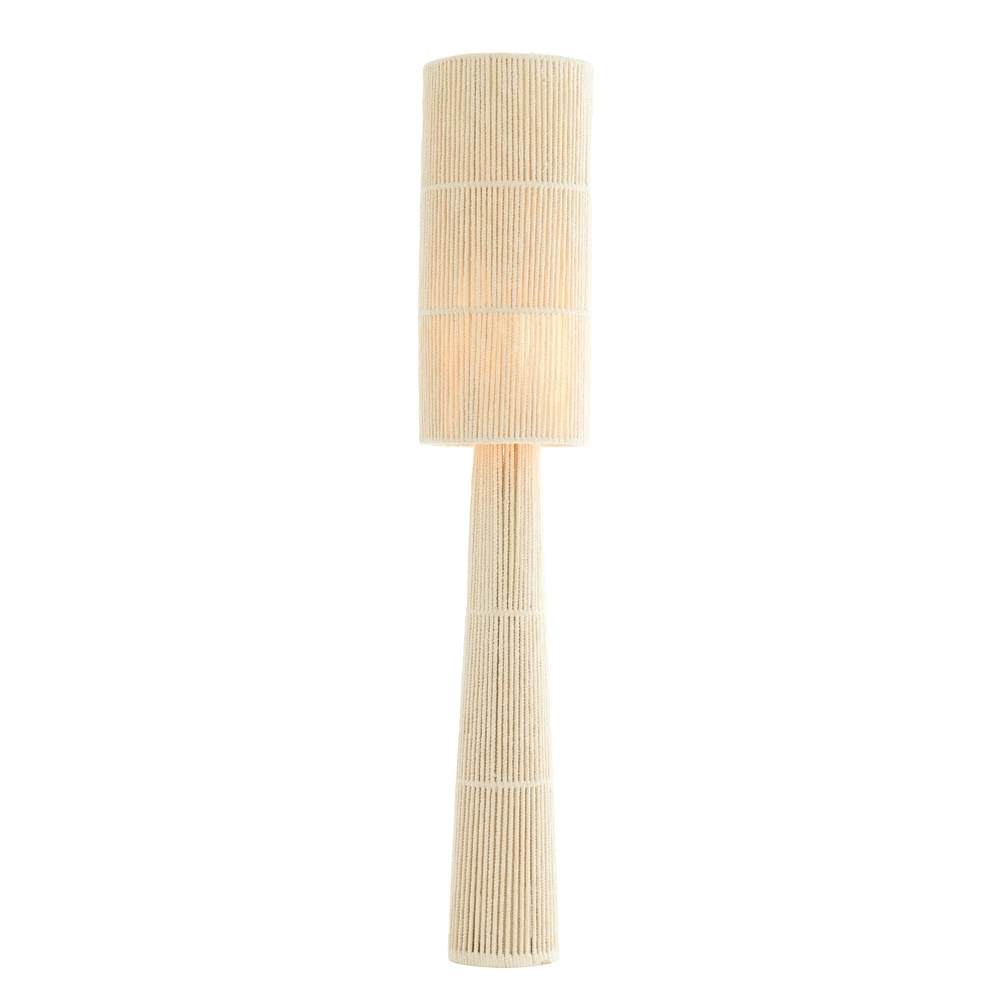 Sand floor lamp Michiel 160cm - chenille cream Light & Living 8717807786151