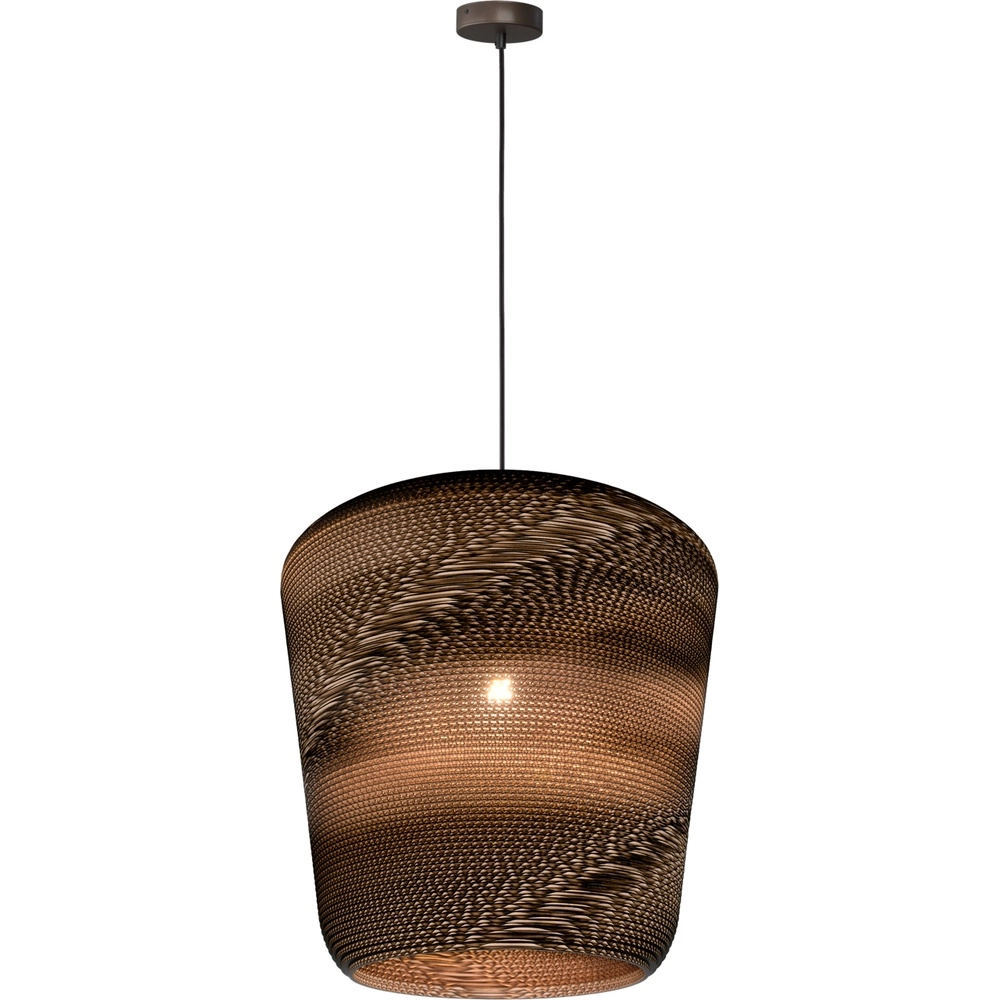 Cocoa pendant lamp Carta Moody Ø 54cm Think Paper shade Masterlight 8718121419916