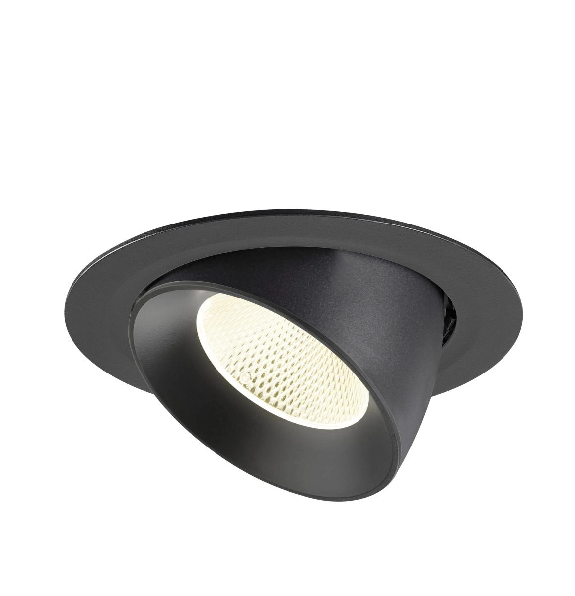 Recessed spotlight Numinos Gimble XL black 4000K - 20deg SLV 4024163308540