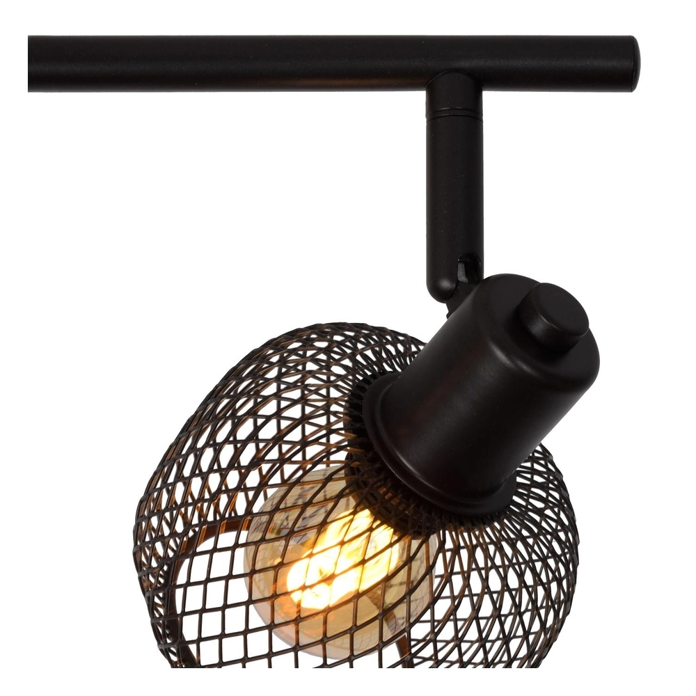 Ceiling light Maren 4-light black Lucide 5411212771117