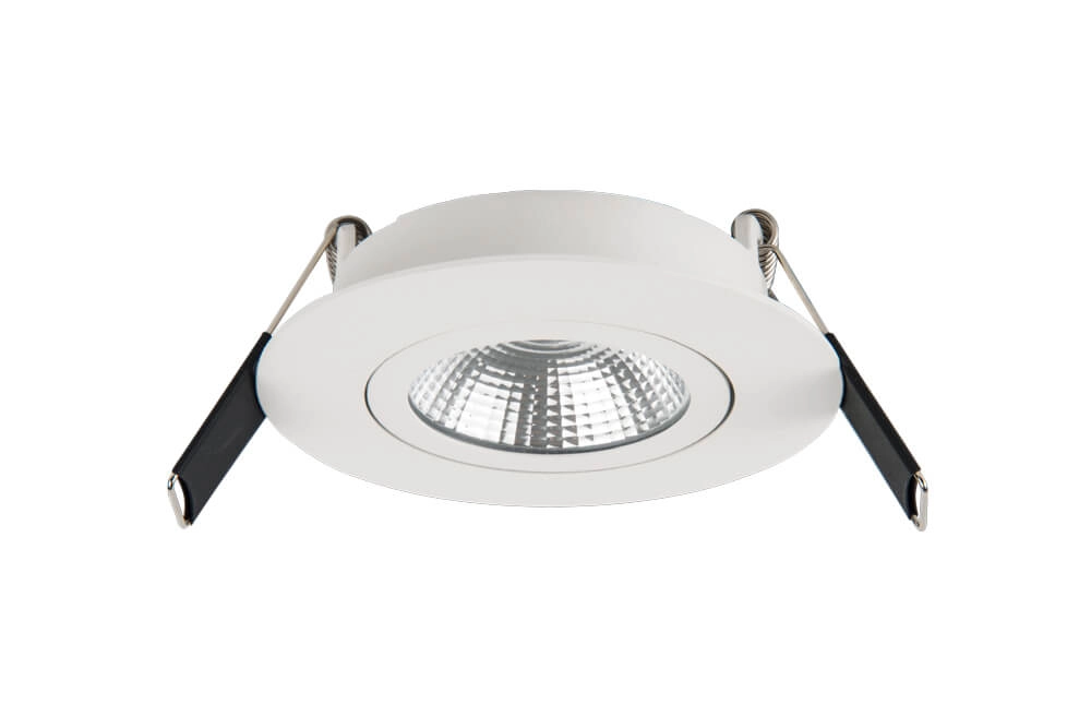 Flat recessed spotlight Lux Slim 3000K - white Lyora 5055788250036
