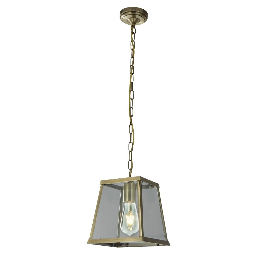 Country Pendant Lamp Voyager 20cm antique bronze
