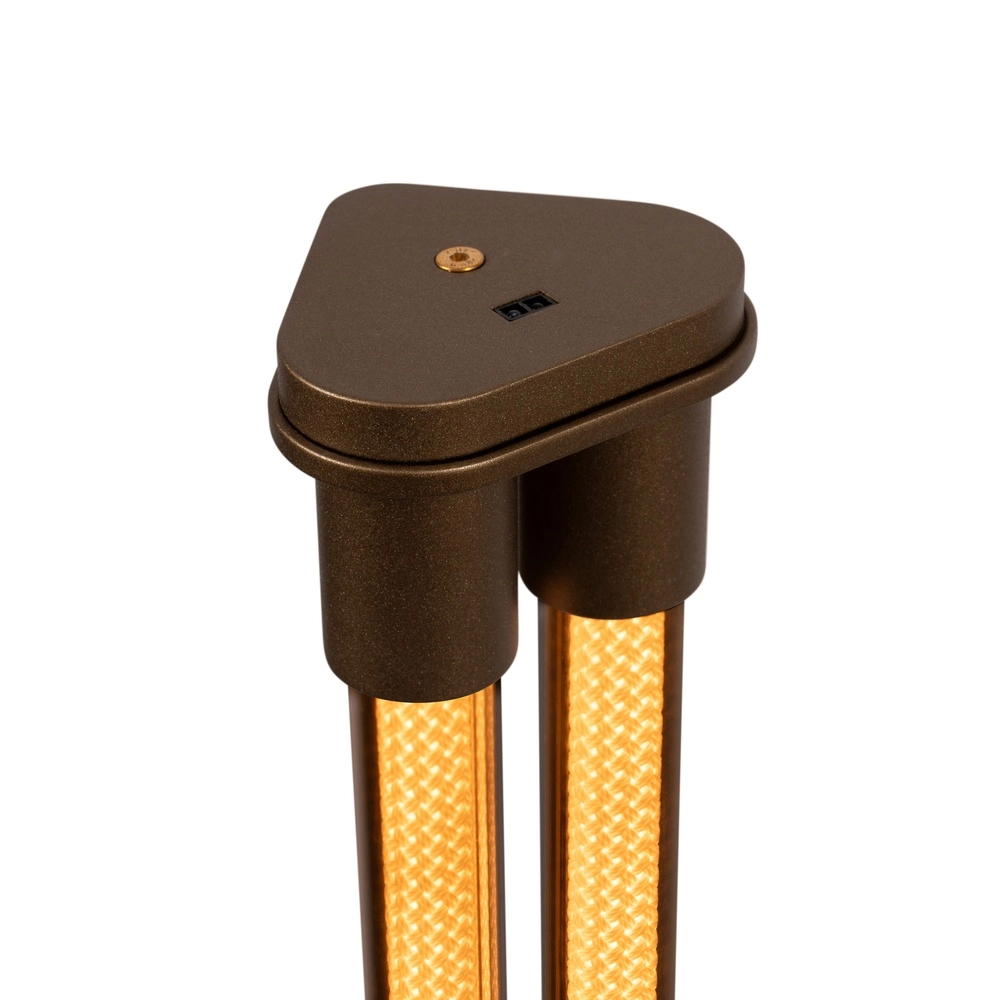 Unique floor lamp Janderin Champagne Lucide Vibes 5411212242105