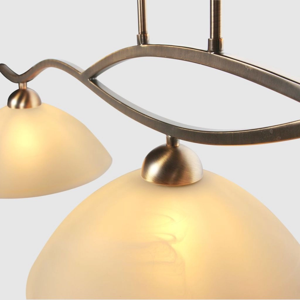 Classic pendant lamp Anthea 3-light bronze Steinhauer 8712746180213