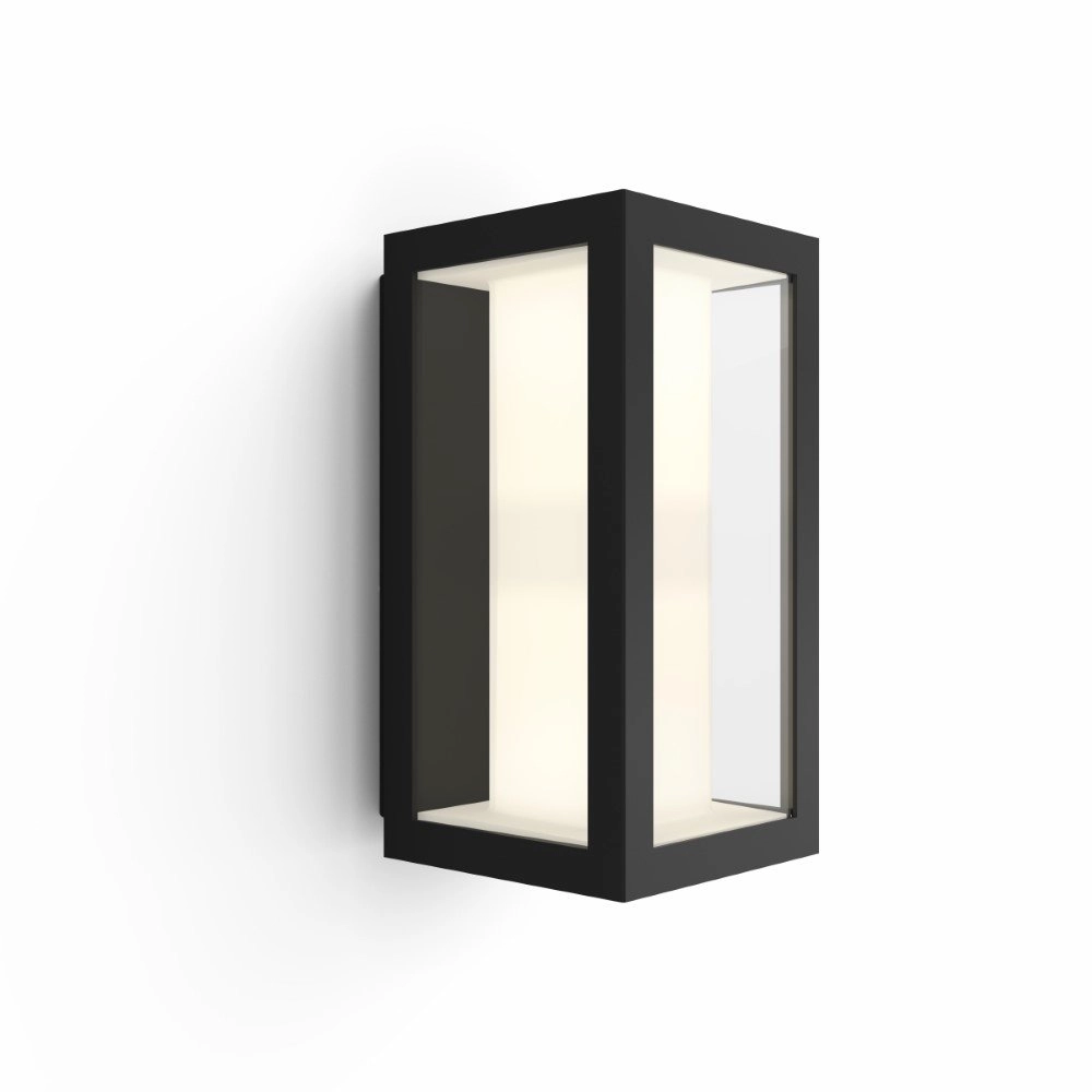 Outdoor lamp Hue Impress black square Philips 8718696170489
