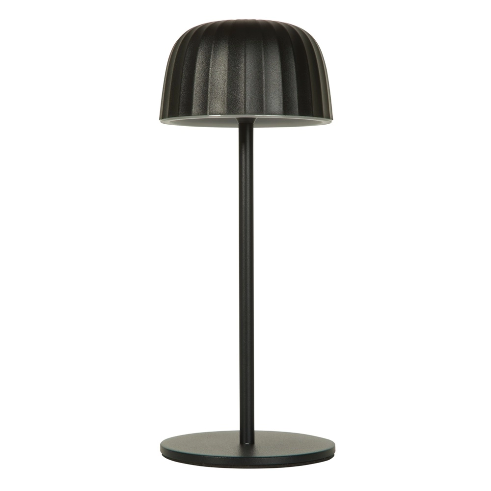 USB Rechargeable Table Lamp Ezra grey Searchlight 5053423306124