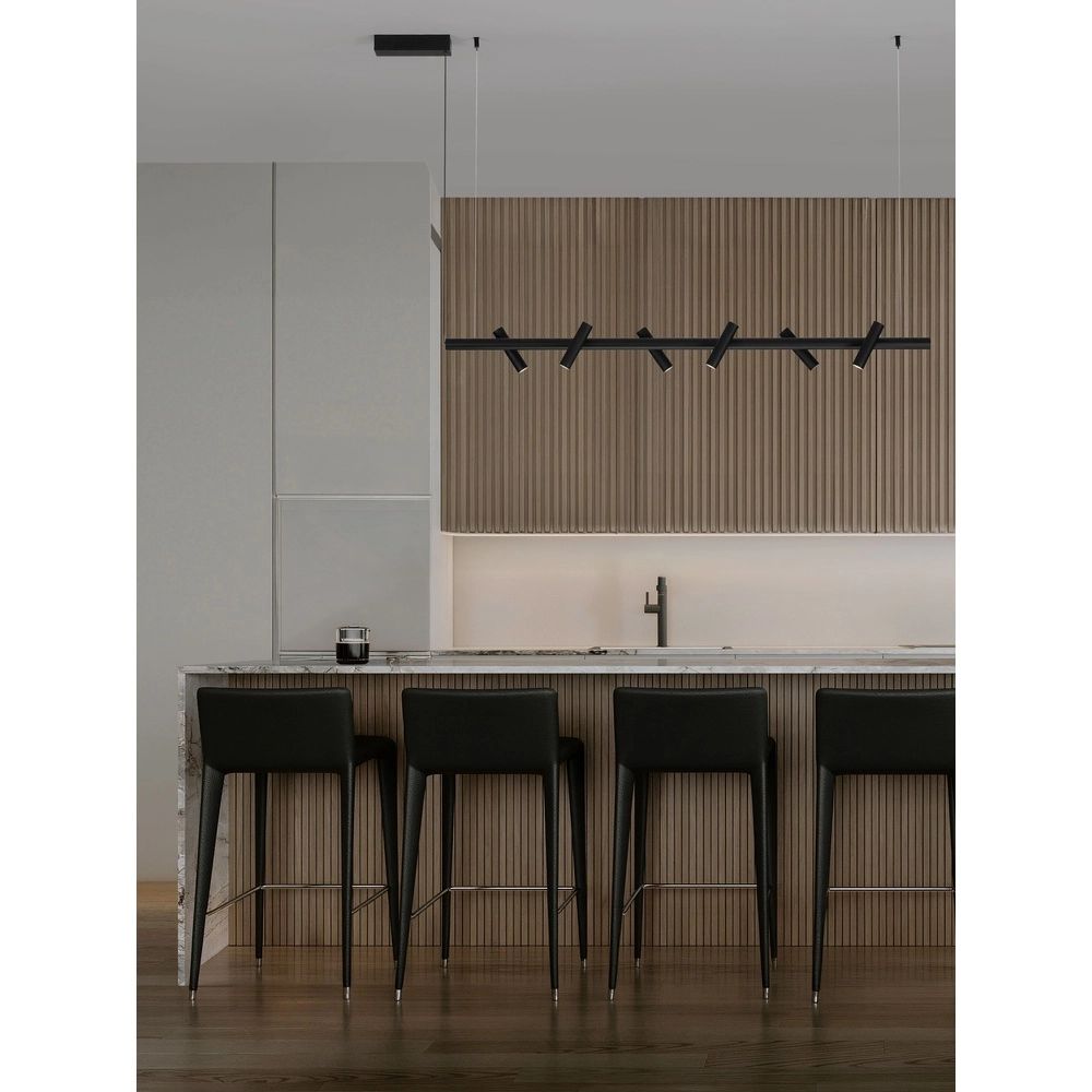 Dining room pendant lamp Avelo Black