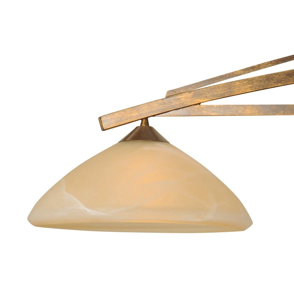 Dining room hanging lamp Bolzano 4-light bronze brown Masterlight 8718121008387
