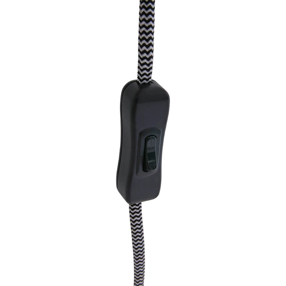 Wall lamp Mexlite black with gold Steinhauer 8712746114720