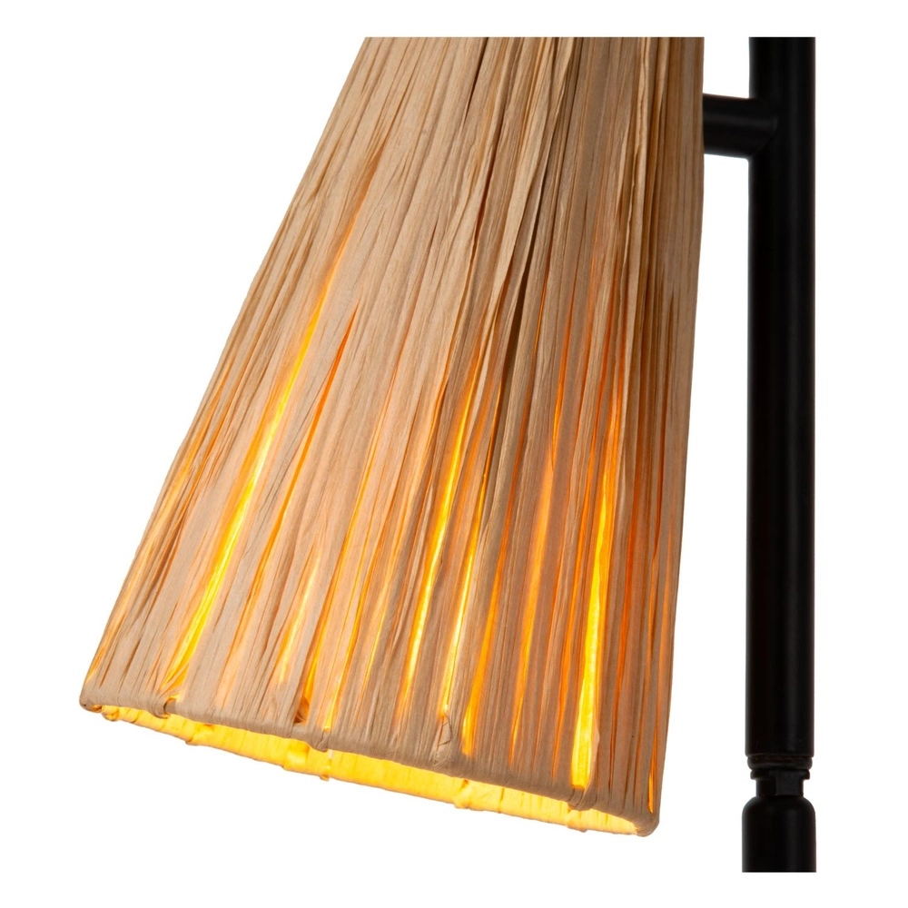 Unique table lamp Bensen wood Lucide 5411212051646