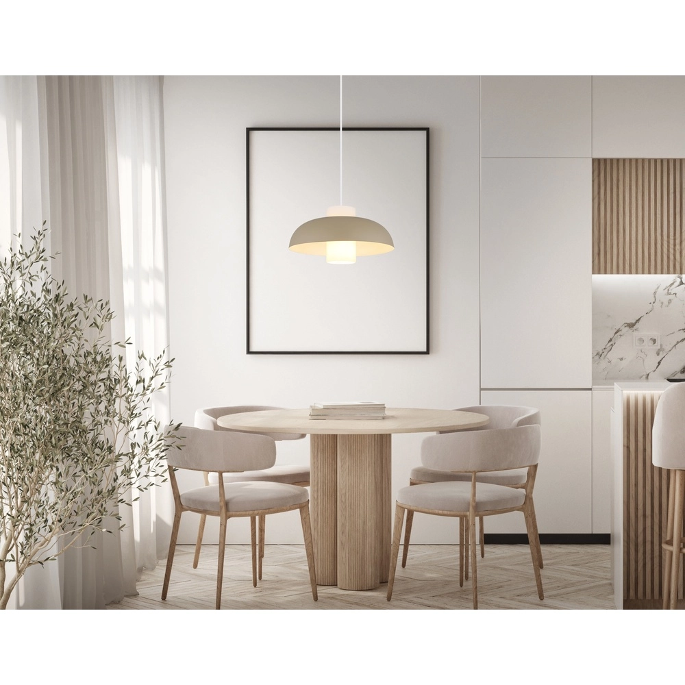 Design pendant lamp Lowe sand brown Globo 9007371512164