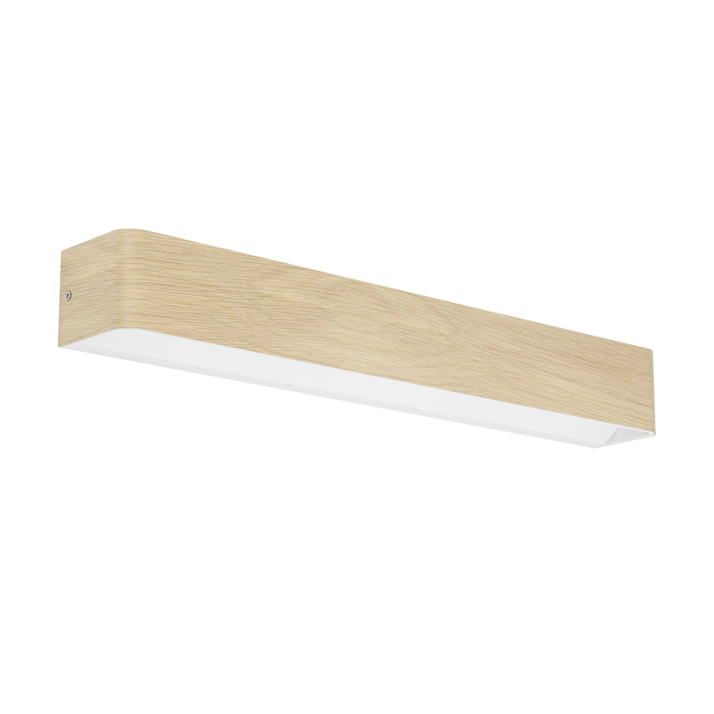 Wood look wall lamp Sania 6 62cm - LED