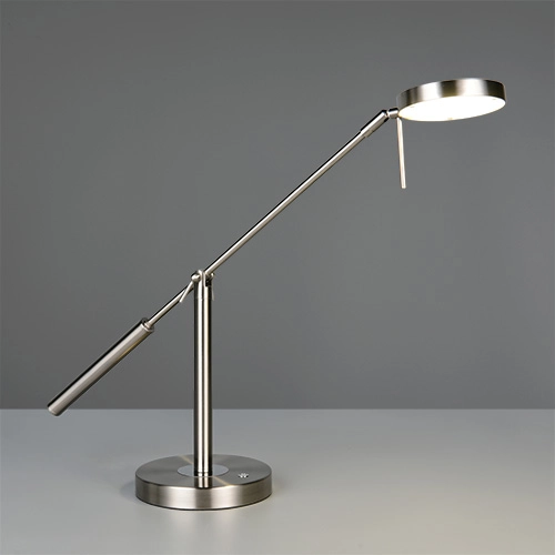 Desk lamp Monza nickel Trio 4017807693263