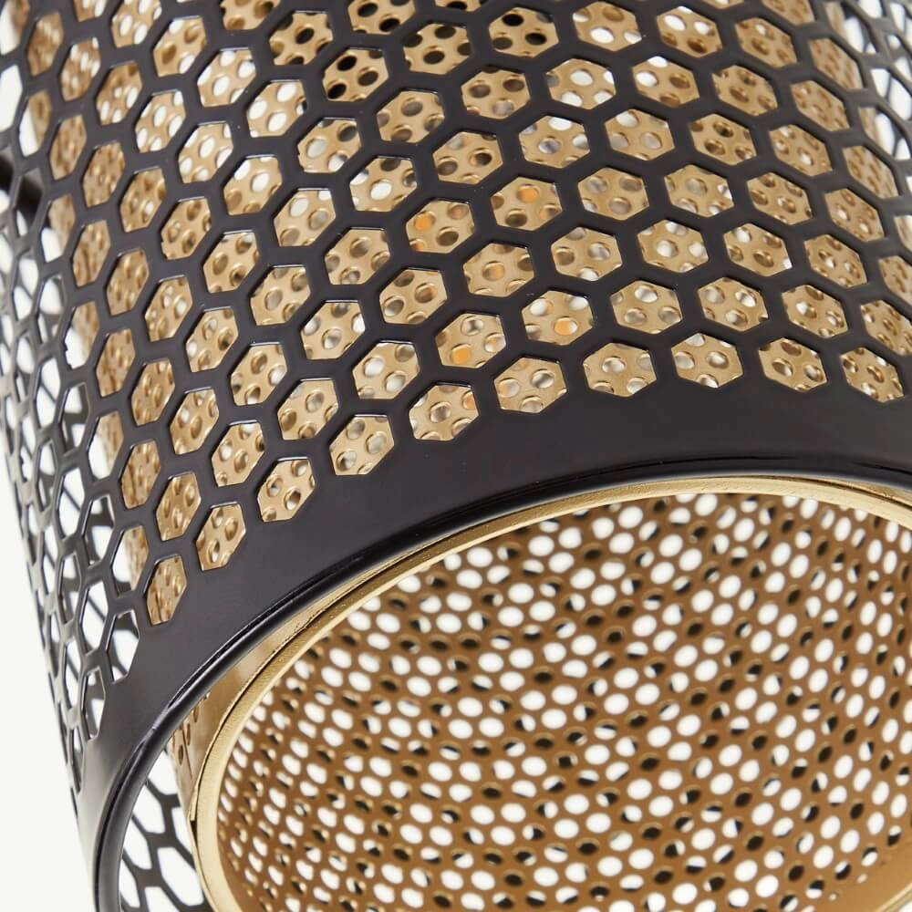 2-light ceiling lamp Cheval black with gold Brilliant 4004353424199