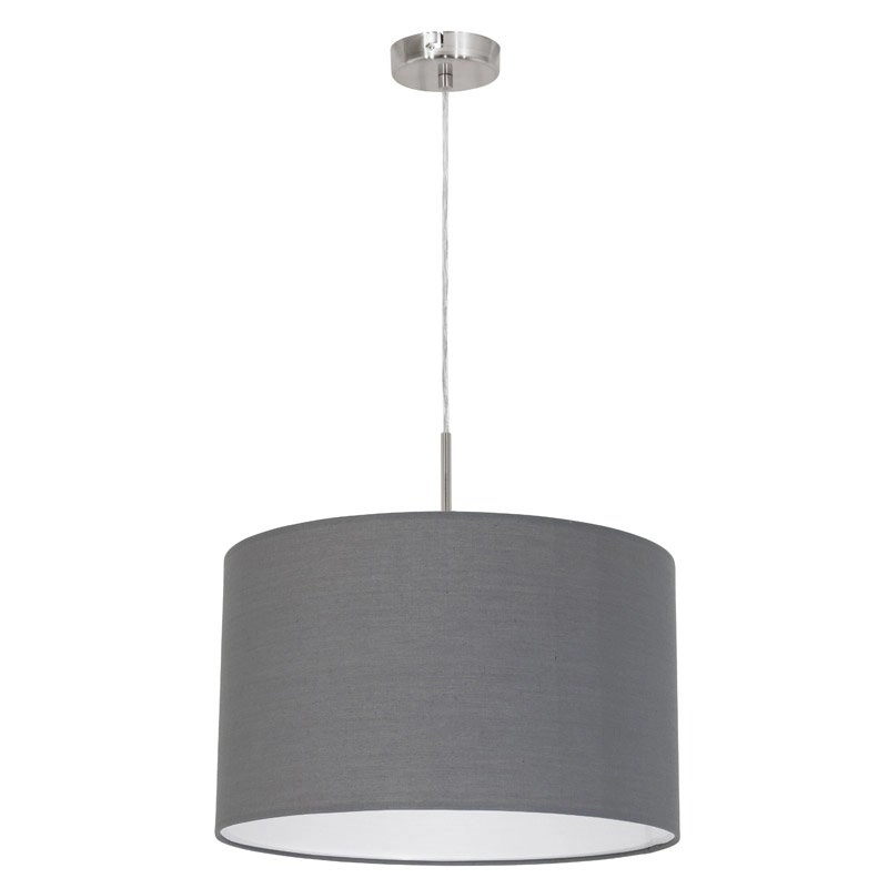 Pendant lamp Pasteri 38cm gray