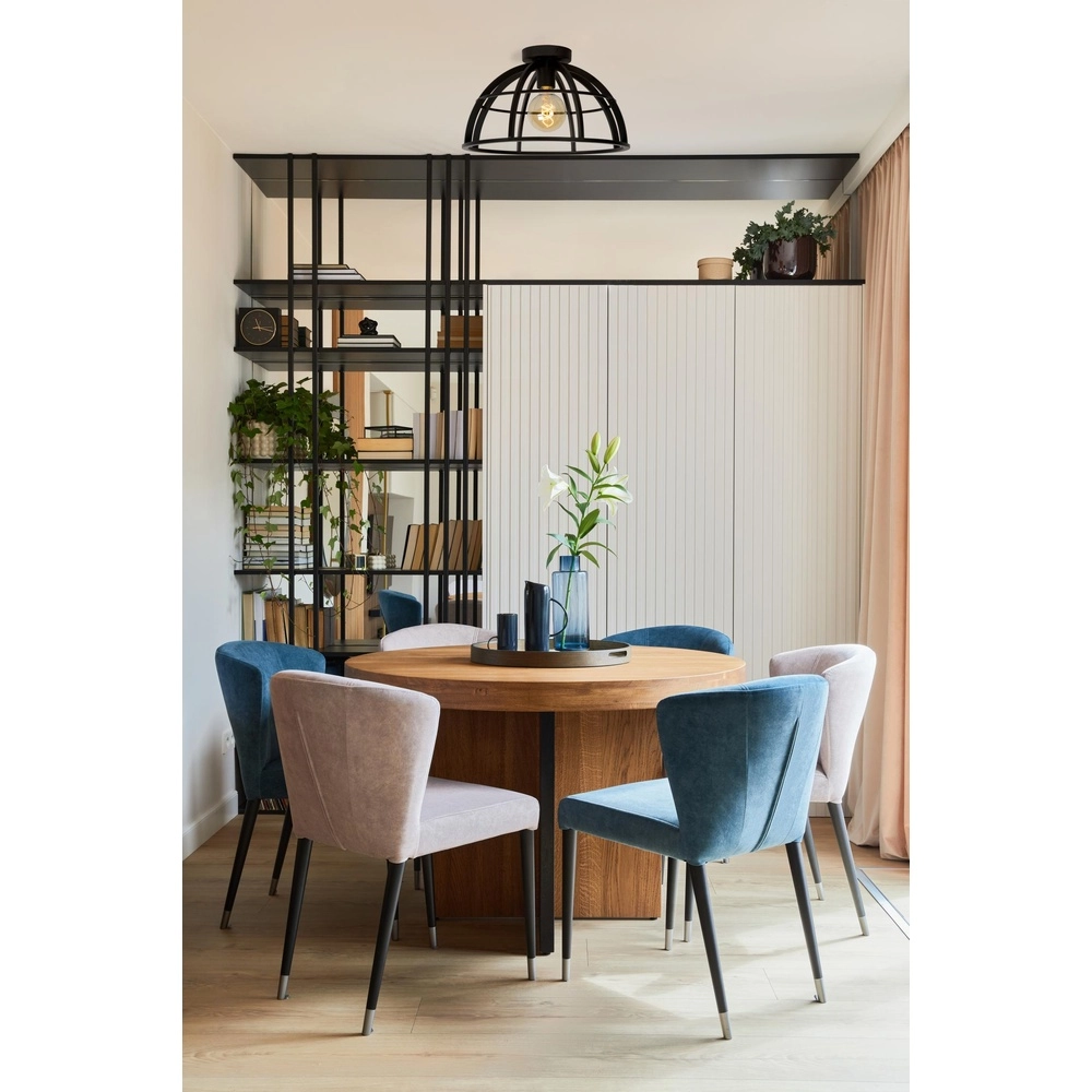 Ceiling lamp Dikra Industrial Black Lucide 5411212761033