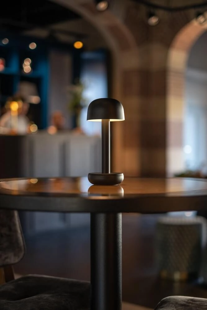 Rechargeable table lamp Two black Humble 7446023311359