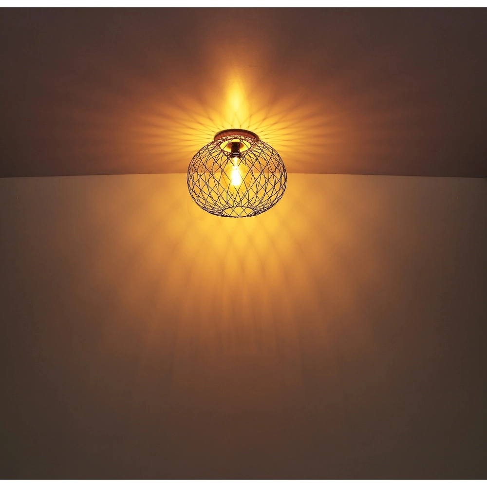 Wall lamp Lacky 2-light black Globo 9007371417360