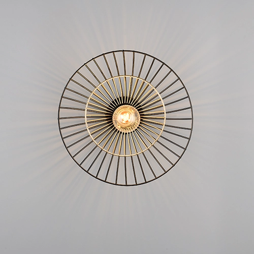 Ceiling lamp Lauris Ø 30cm black Trio 4017807678116