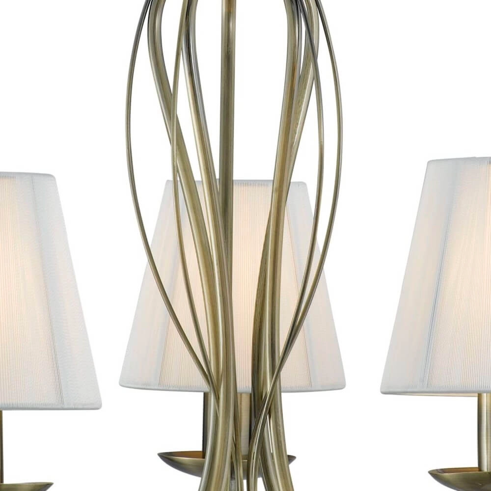 Antique pendant lamp Andretti Ø 51cm Searchlight 5013874388308