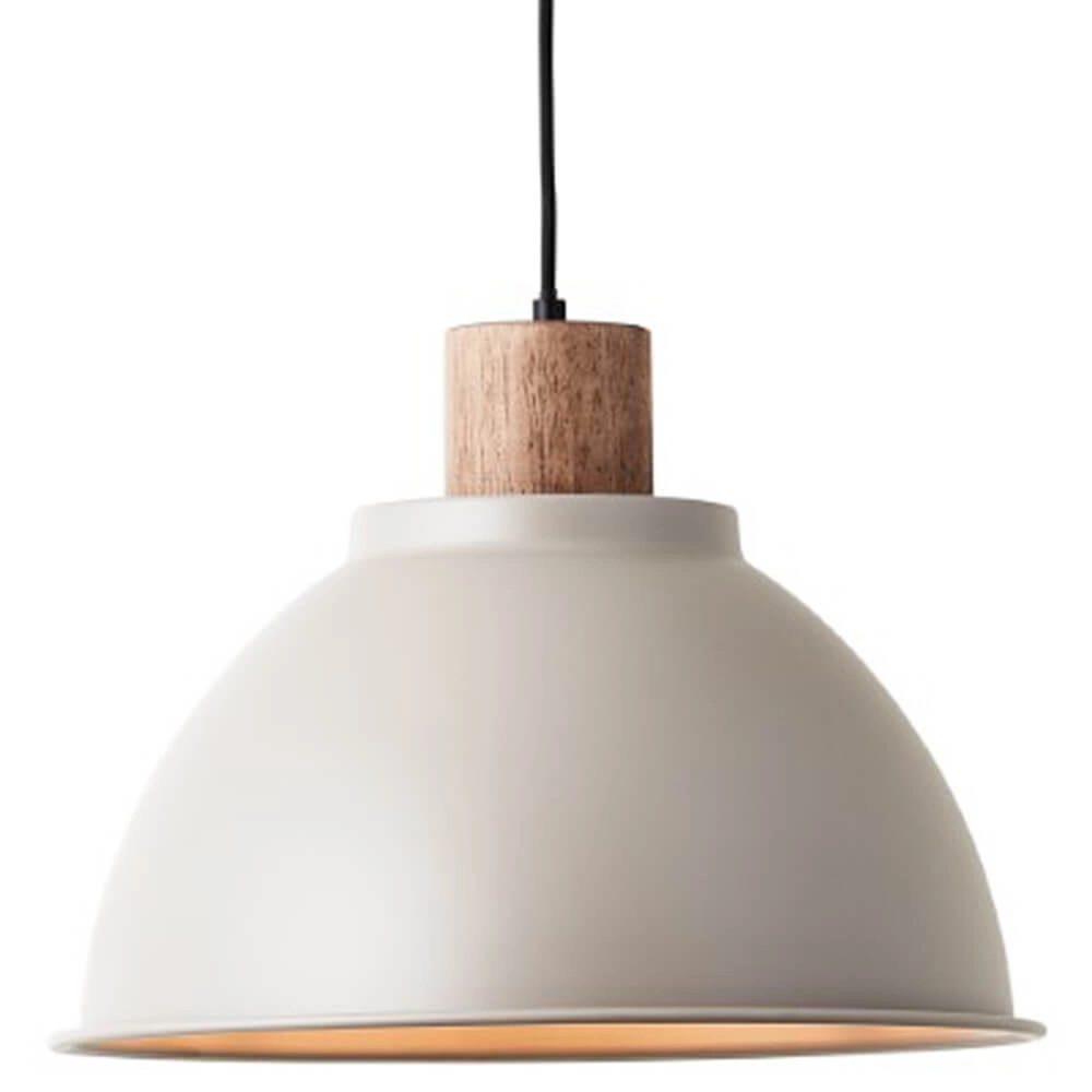 Pendant lamp Erena Ø 38cm taupe