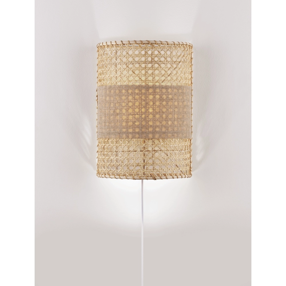 Wall lamp Lum Rattan Lyora 5212017452931