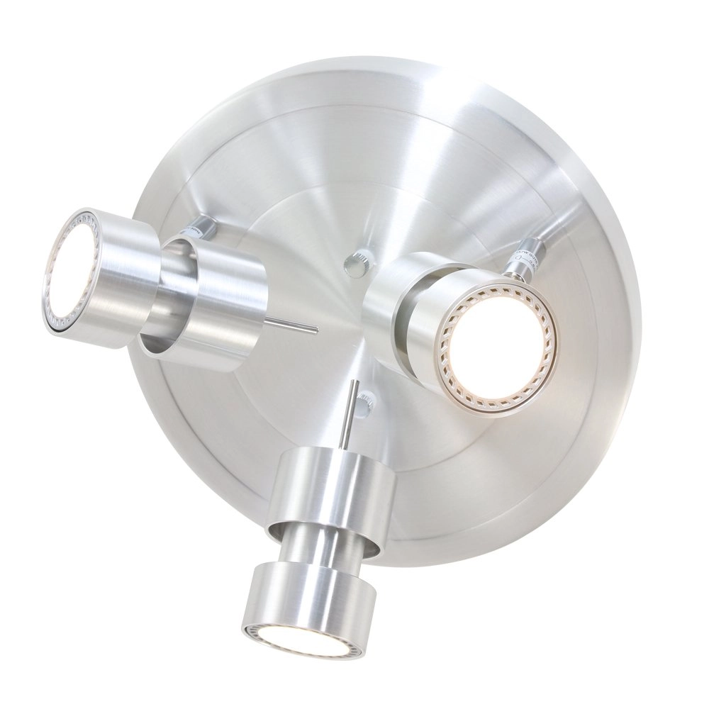 LED ceiling spot Natasja Led 3-light gray