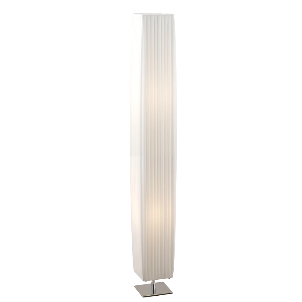 Design floor lamp Bailey chrome