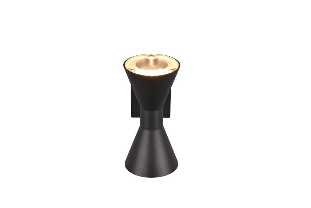 Wall lamp Ardas black Trio 4017807564044