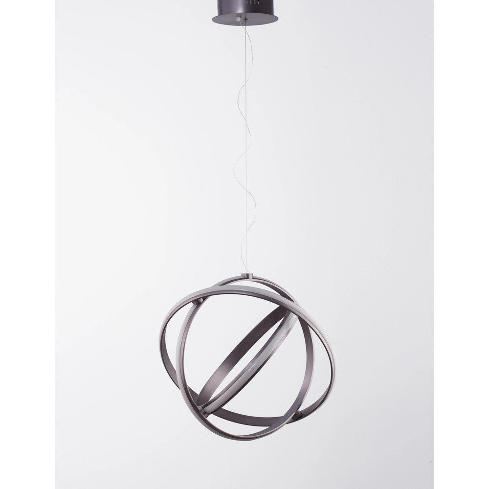 Pendant lamp Pertone S Ø 50cm black with purple glow Lyora 5212017419699