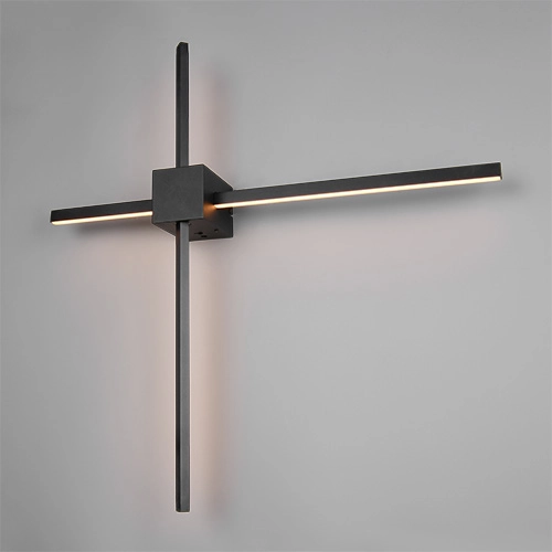 Modern wall lamp Cassino black 67.5cm Trio 4017807683202