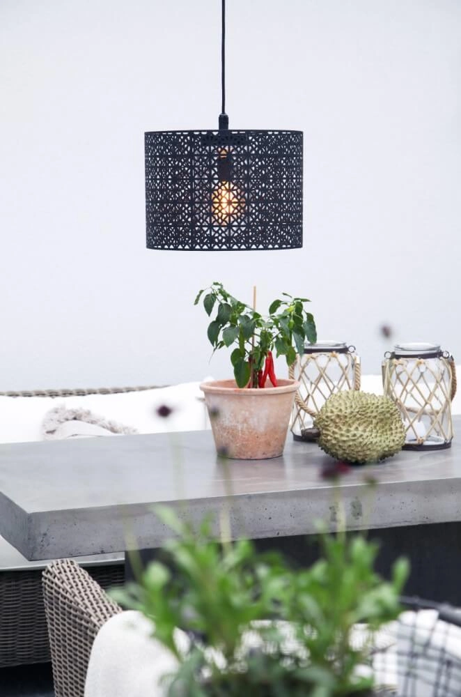 Hanging lamp Maison Matt black By Rydéns 7391741004390