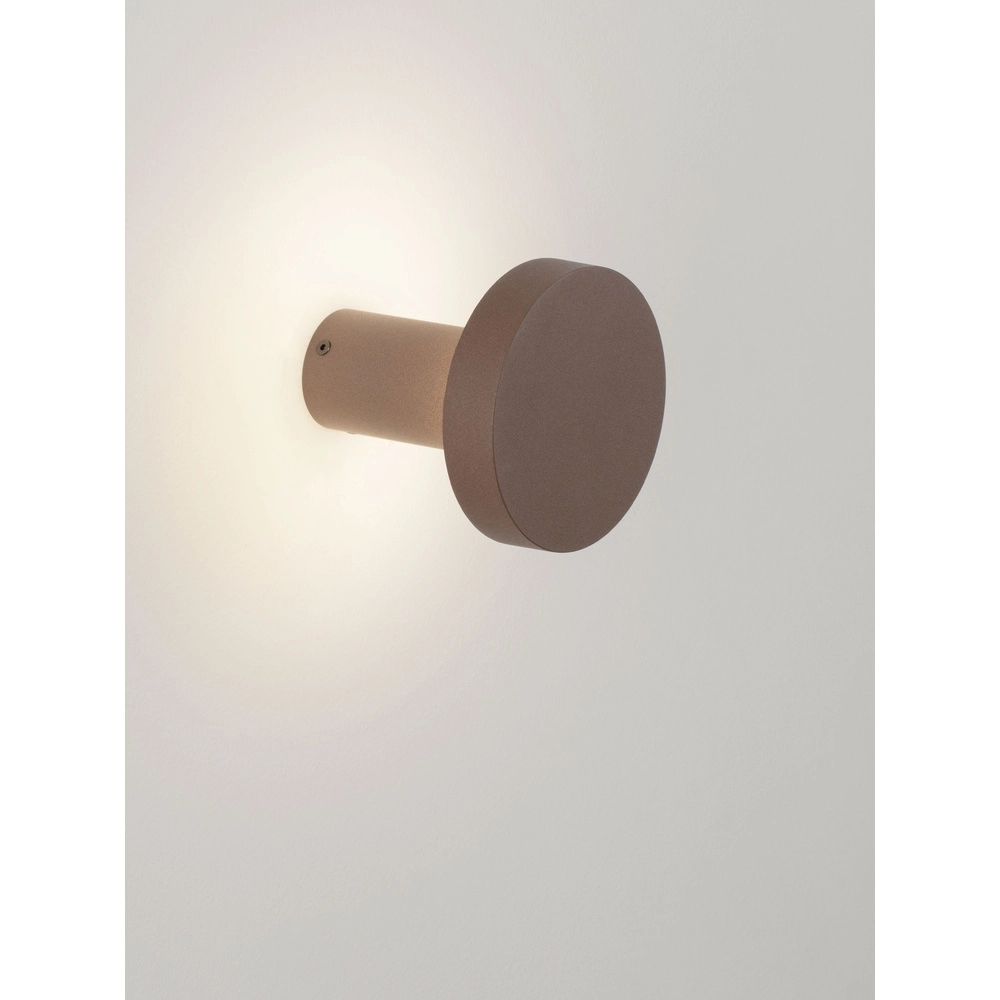 Design wall lamp Gong Rusty brown Lyora 5212017496157