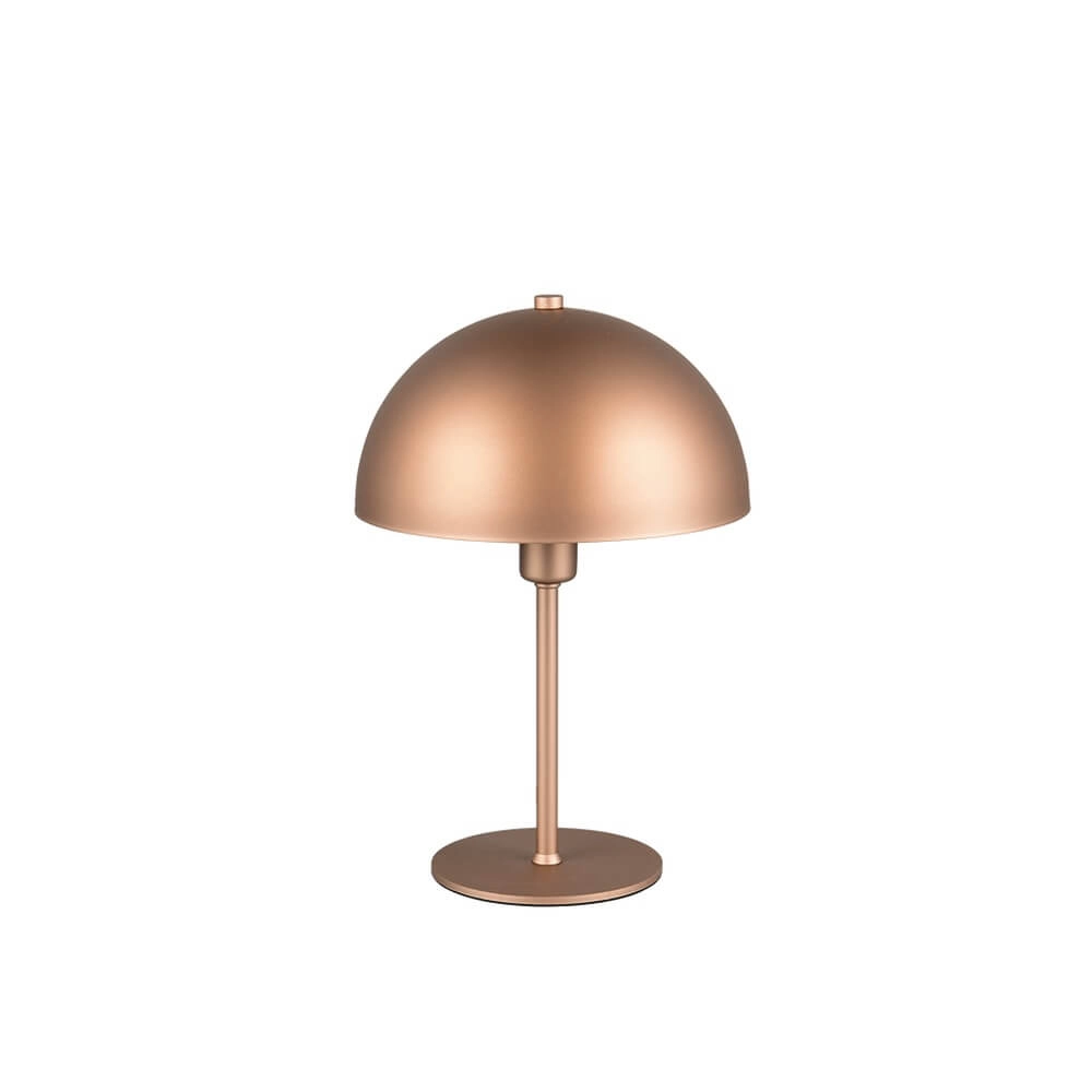 Design table lamp Nola coffee brown Ø 20cm Trio 4017807633924