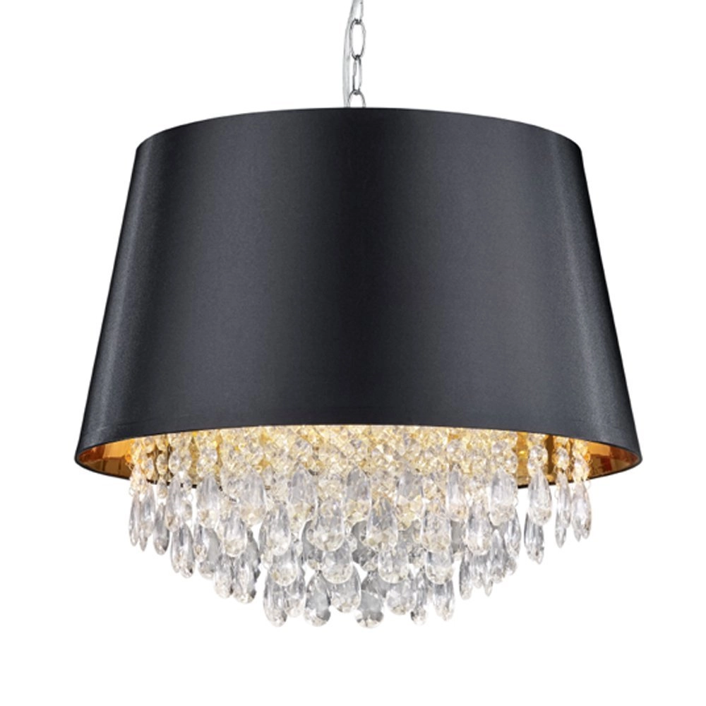 Pendant lamp Loreley with crystal Trio 4017807354102