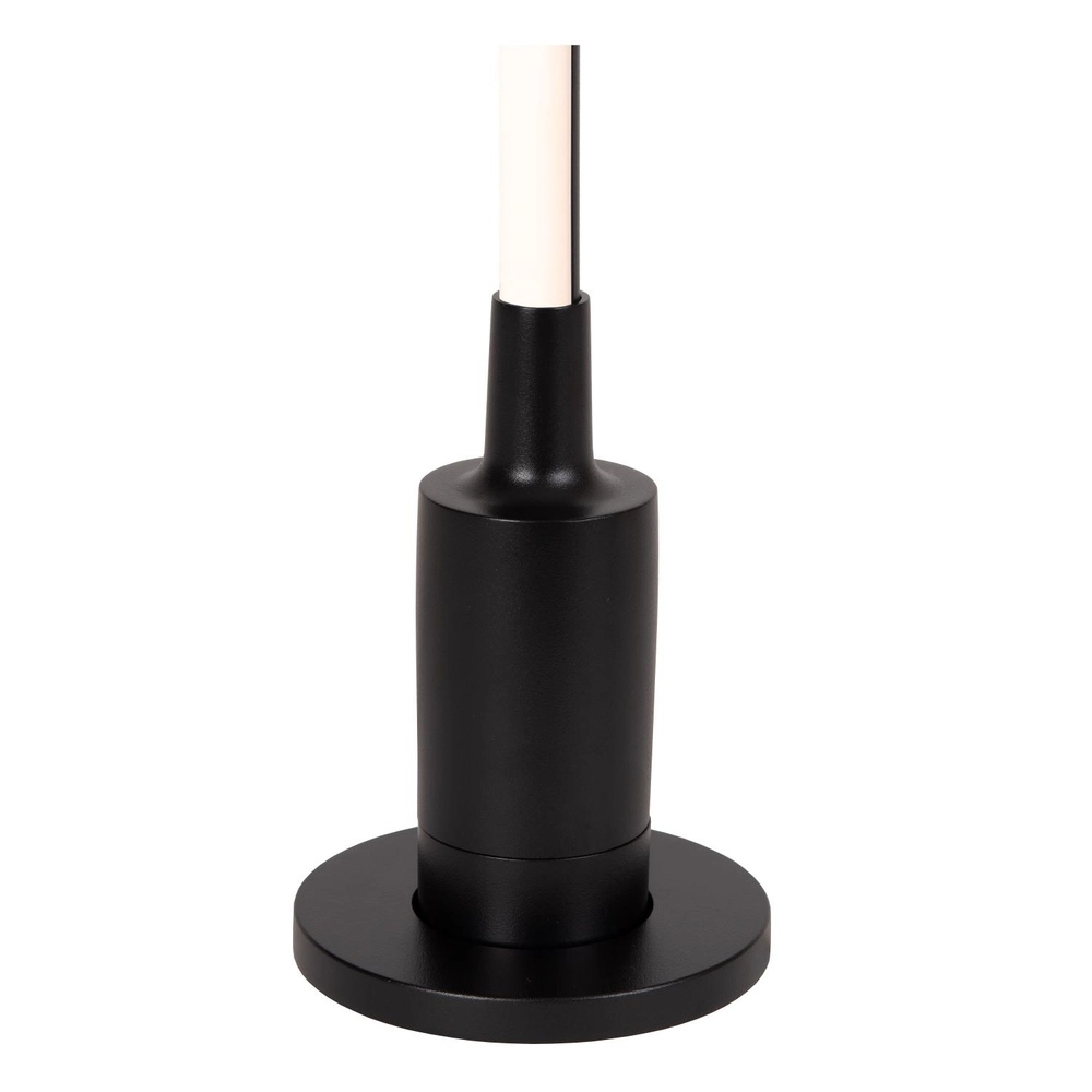 Sleek garden lamp Lornex IP54 black 98cm Lucide 5411212290526